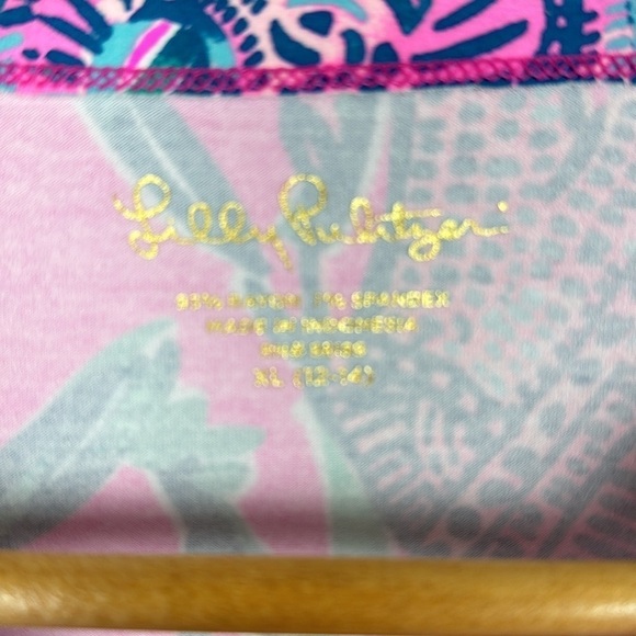 Lilly Pulitzer Girls UPF50+ Mini Sophie Dress. Extra Lucky. Size XL (12/14) - Picture 7 of 11
